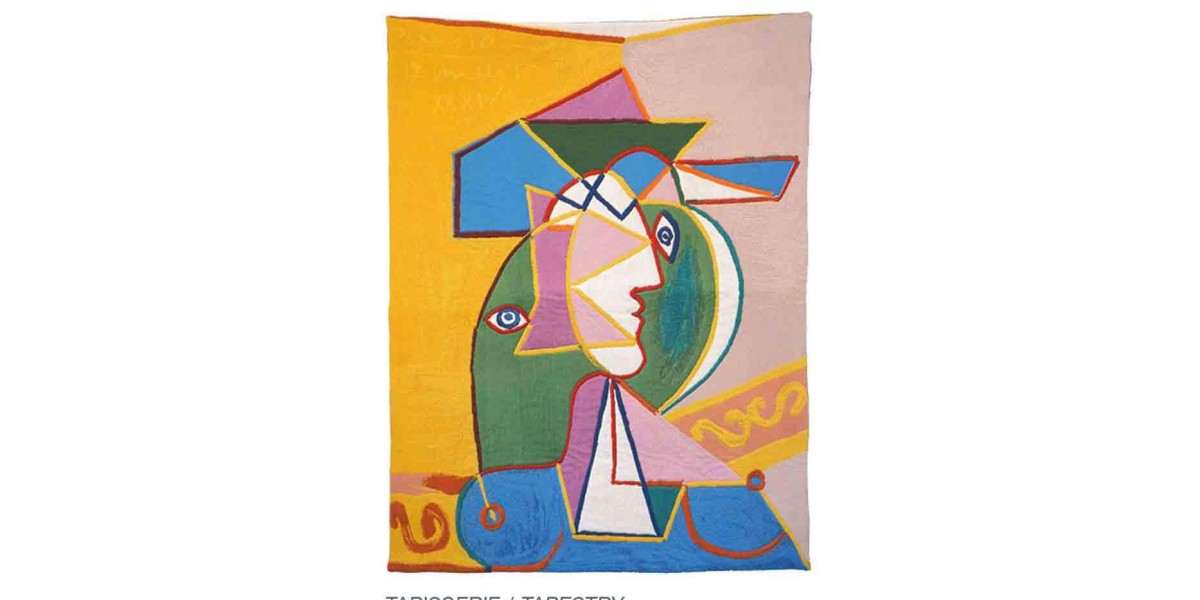 Gobelín  - Femme au Chapeau by Picasso ( rok 1934 )